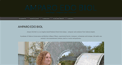 Desktop Screenshot of amparoedo.com