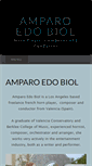Mobile Screenshot of amparoedo.com